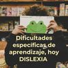 undefined Dificultades específicas de aprendizaje, hoy DISLEXIA