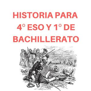 Escucha Historia contemporánea para 4ºESO y 1ºBACH en la aplicación